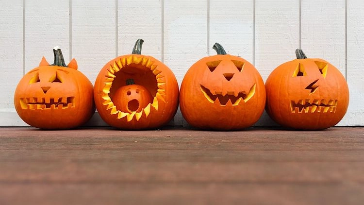 preserve Halloween pumpkin with vinegar