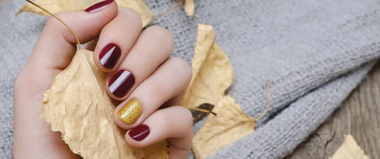 simple fall nail designs, elegant nail designs
