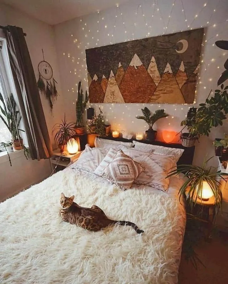string lights bedroom_hipster bedrooms