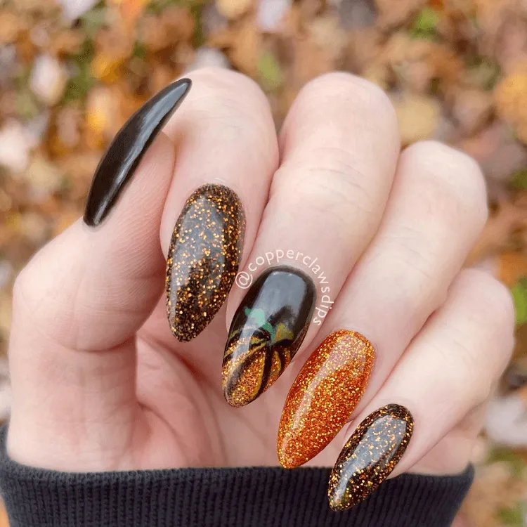 what nail color is good for thanksgiving