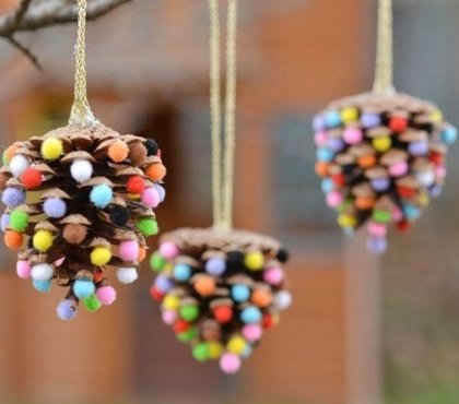 DIY-Christmas-tree-ornaments-with-children-kids-craft-ideas