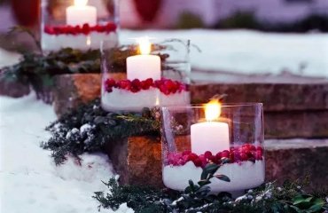 Homemade-outdoor-Christmas-decorations-DIY-ideas