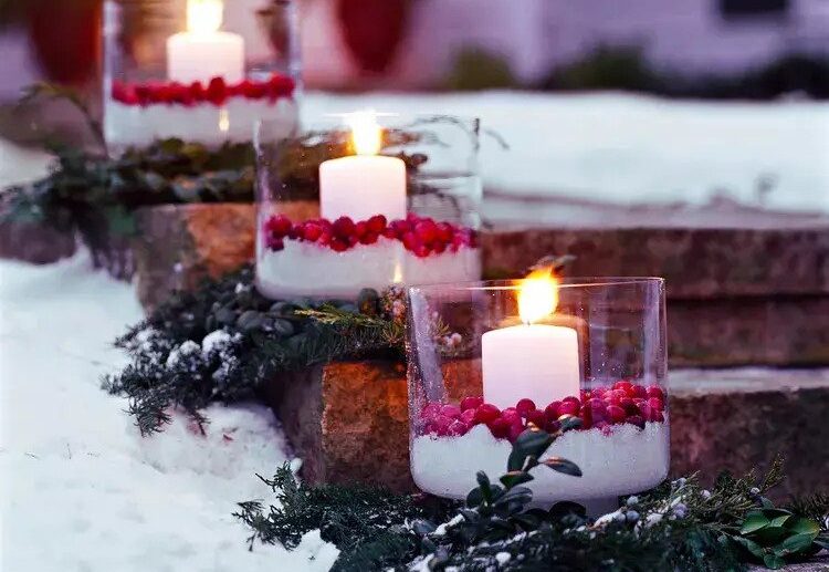 Homemade-outdoor-Christmas-decorations-DIY-ideas
