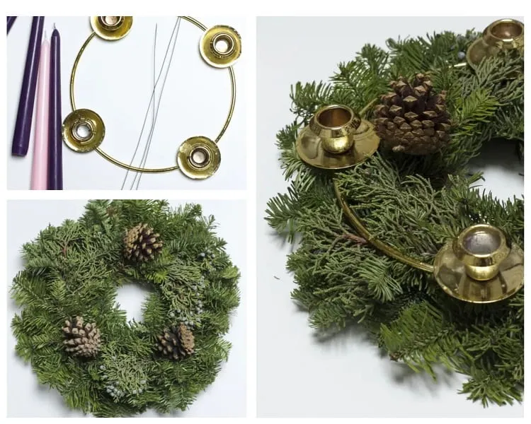 advent wreath symbolism_diy christmas decorations
