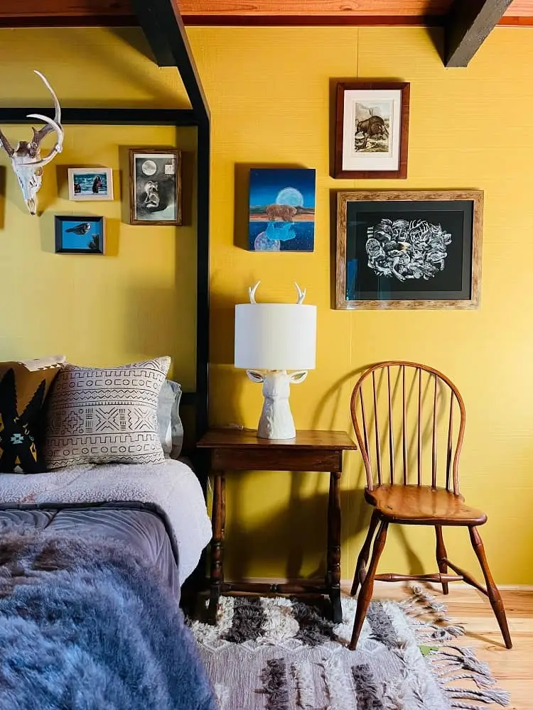 bedroom color trends 2023_warm yellow color trend