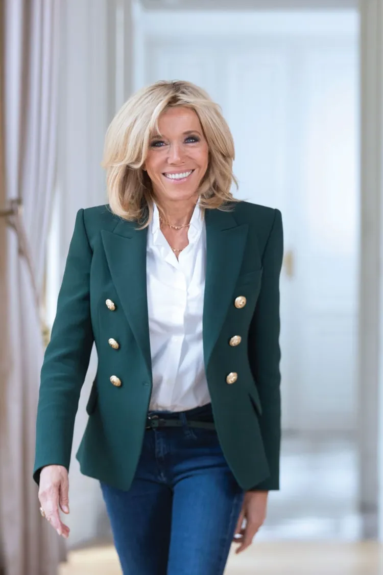 bob with bangs brigitte macron haircuts for women after 50