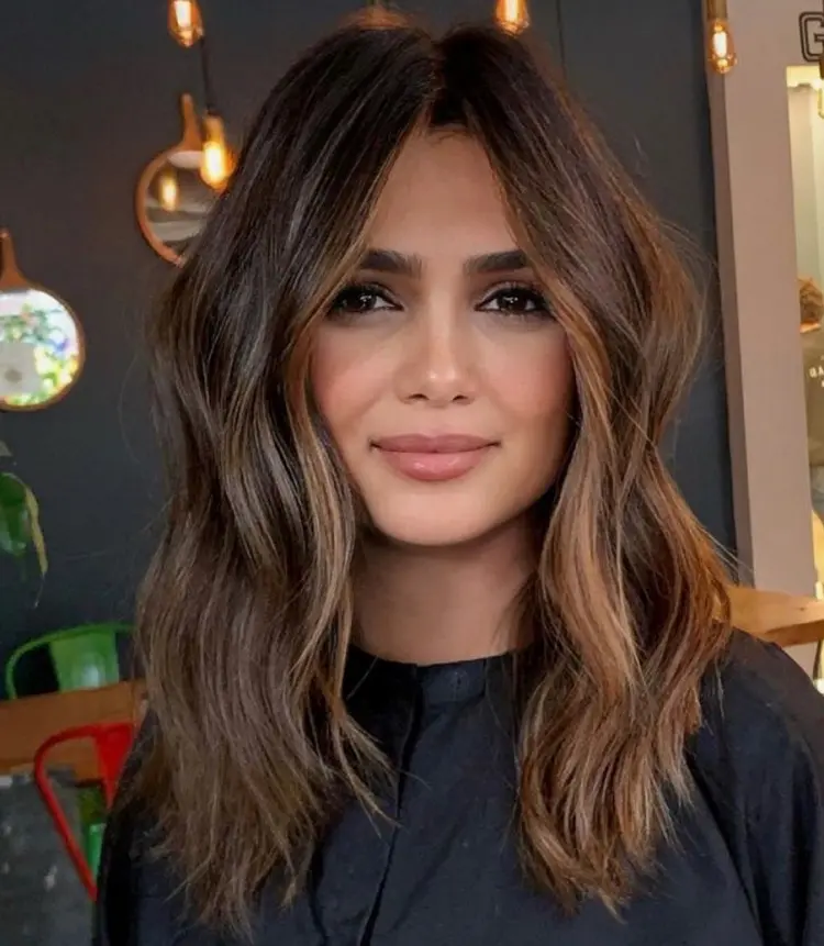 brown hair with lighter highlights what hair trends to adapt this year women style
