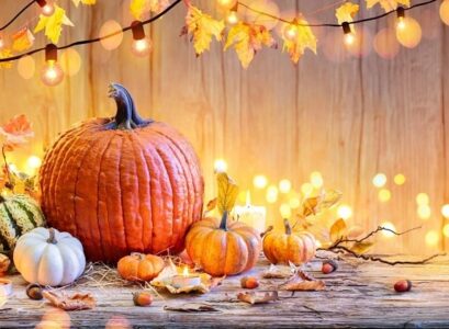 diy thanksgiving decorations_how to use halloween decorations for thanksigiving