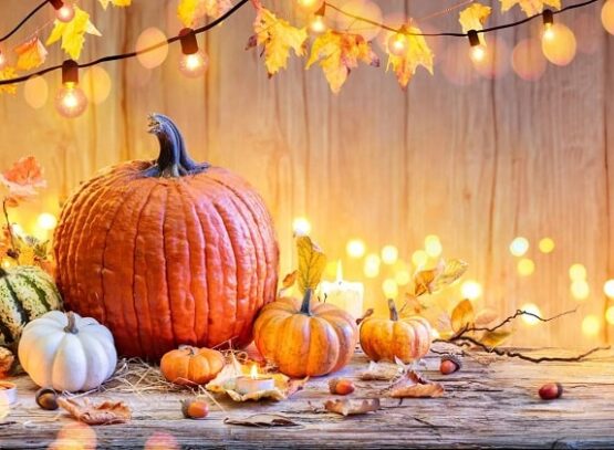 diy thanksgiving decorations_how to use halloween decorations for thanksigiving
