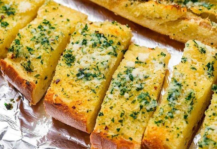 homemade garlic bread_ pasta appetizers