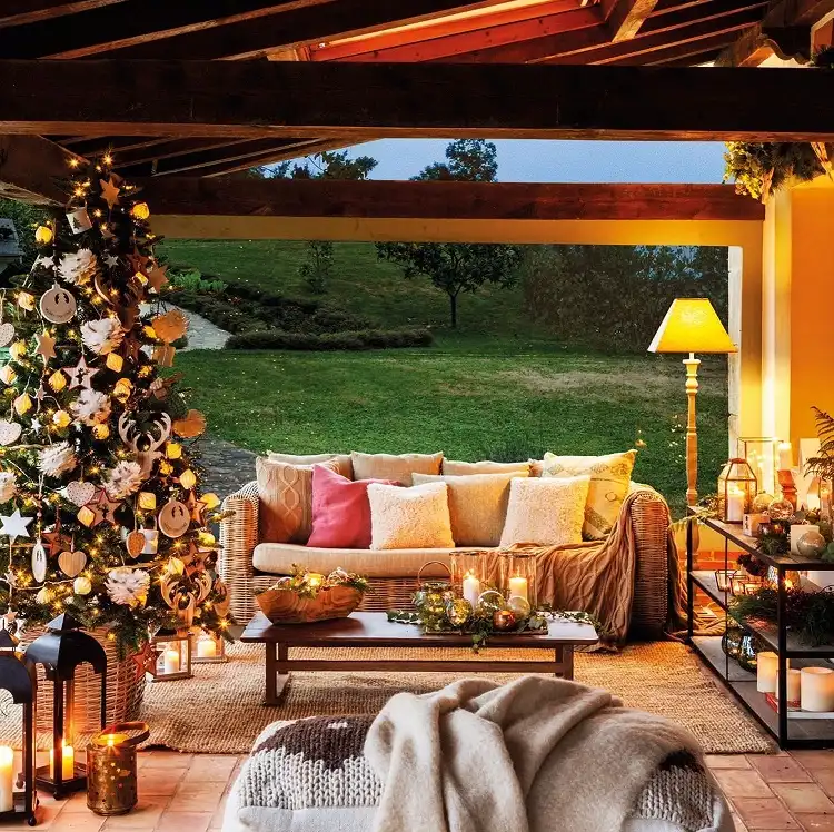 how to decorate my veranda for christmas ideas decor front porch cozy warm chic enjoy with family