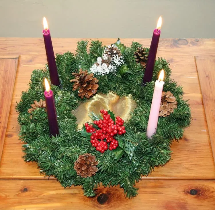 how to make an advent wreath with candles_advent season meaning
