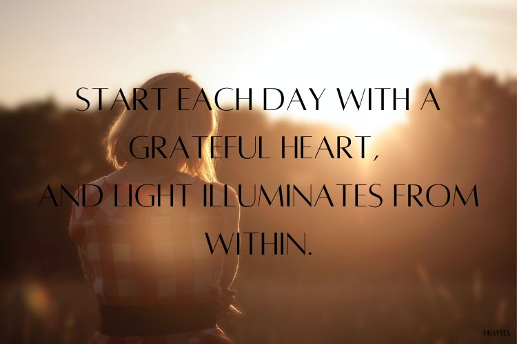 how to start each day on a positive note and be happy right mindset grateful gratitude