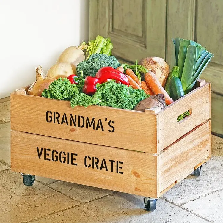 pantry-wooden-crate-casters-diy-mobile-solution