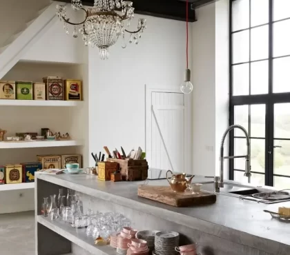 stunning interior design idea for a modern kitchen trends 2023 chic classy elegant rich