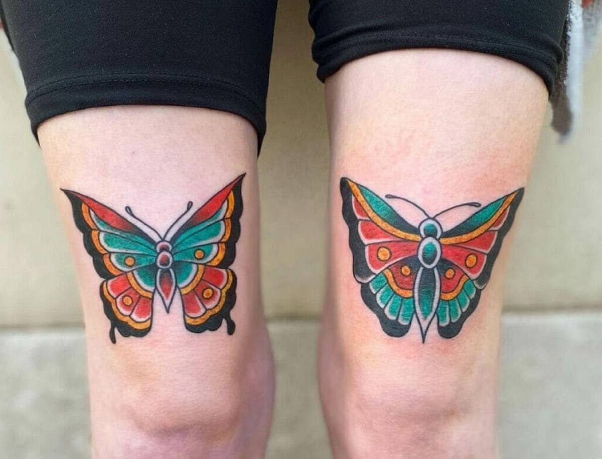 Looking to Get a Butterfly Tattoo Above the Knee? Check Out These 12 Trendy  and Stylish Designs!