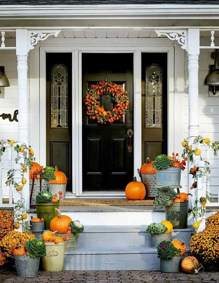 thanksgiving front porch decor_thanksgiving aesthetic