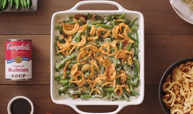 thanksgiving side dishes_campbells' green bean casserole recipe