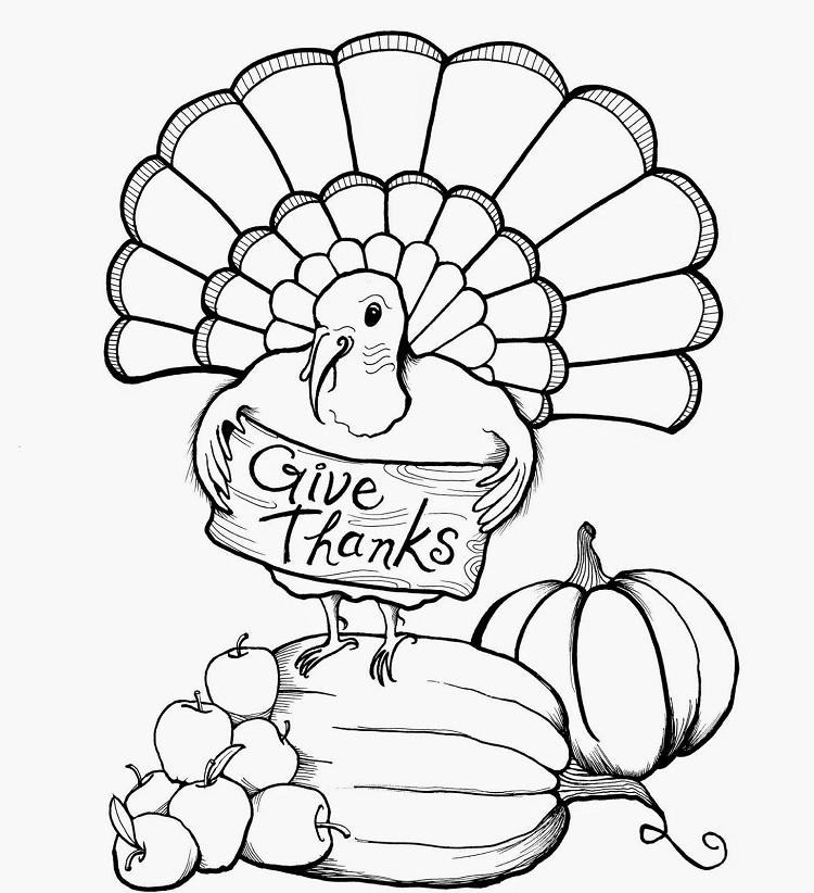 traditional thanksgiving coloring for kids have fun activity