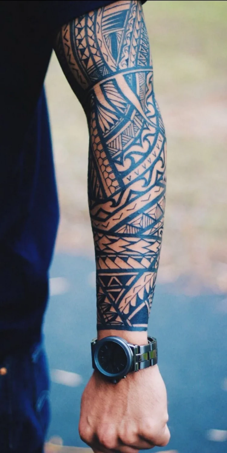 tribal tattoos for men forearm