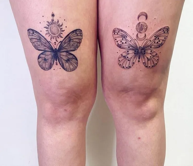 unique above knee tattoos_unique tattoo designs