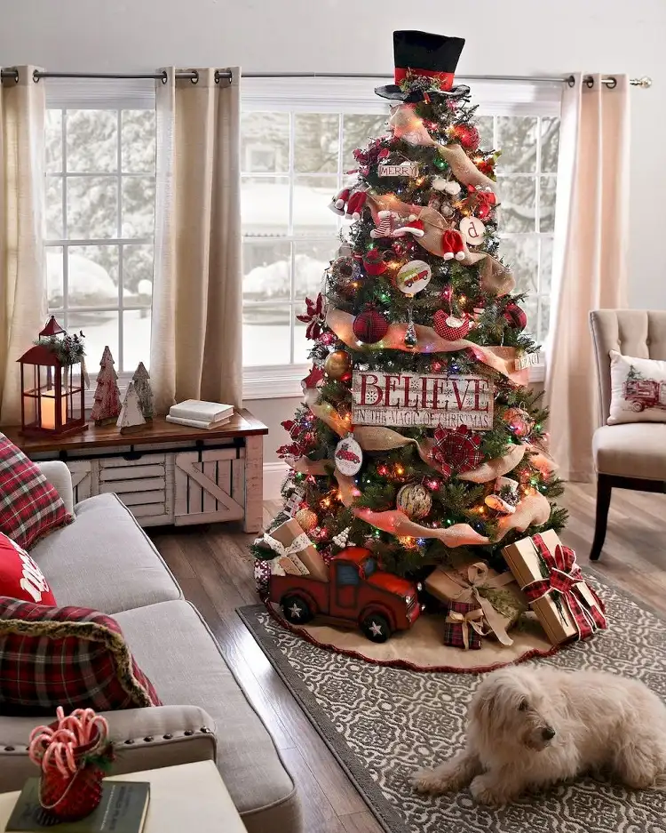 what colors to choose when decorating christmas tree in 2022 trends movie theme ideas