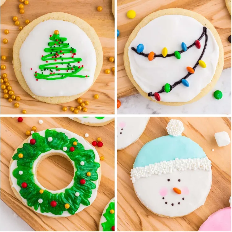 ideas for decorating christmas cookies