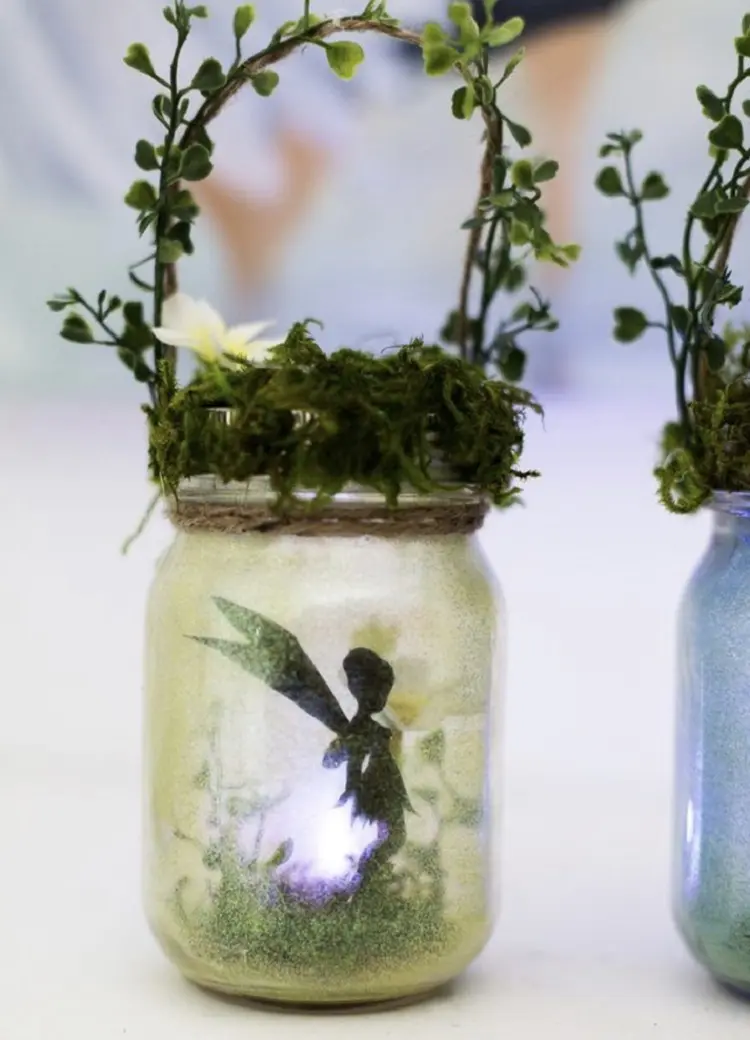 DIY fairy lantern for christmas pesent gift in a jar easy to make original and trendy