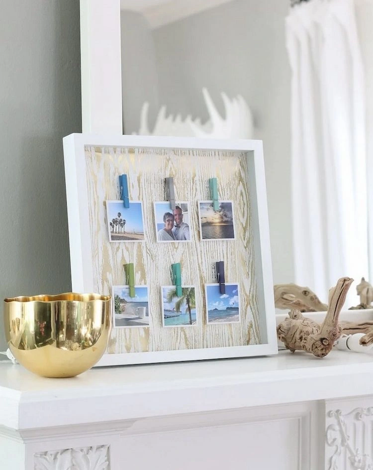 DIY photo collage low budget Christmas gift ideas