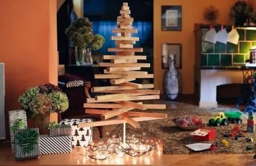 How-to-make-a-minimalist-Christmas-tree-5-beautiful-DIY-ideas