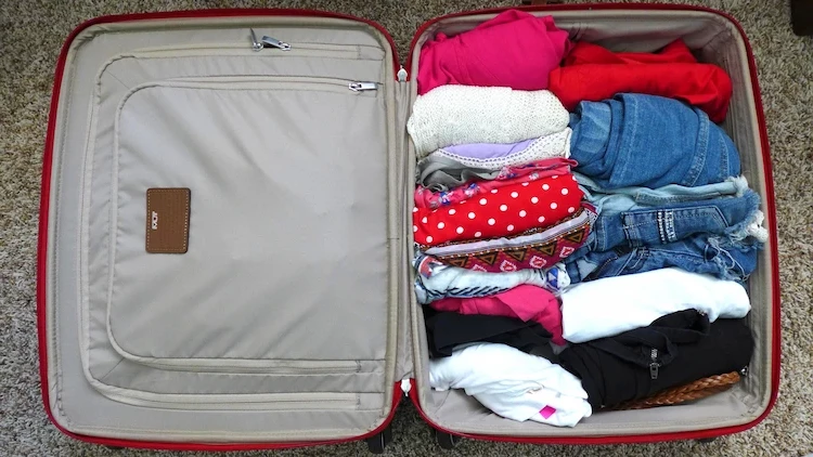 It is not necessary to pack three different outfits for a day trip