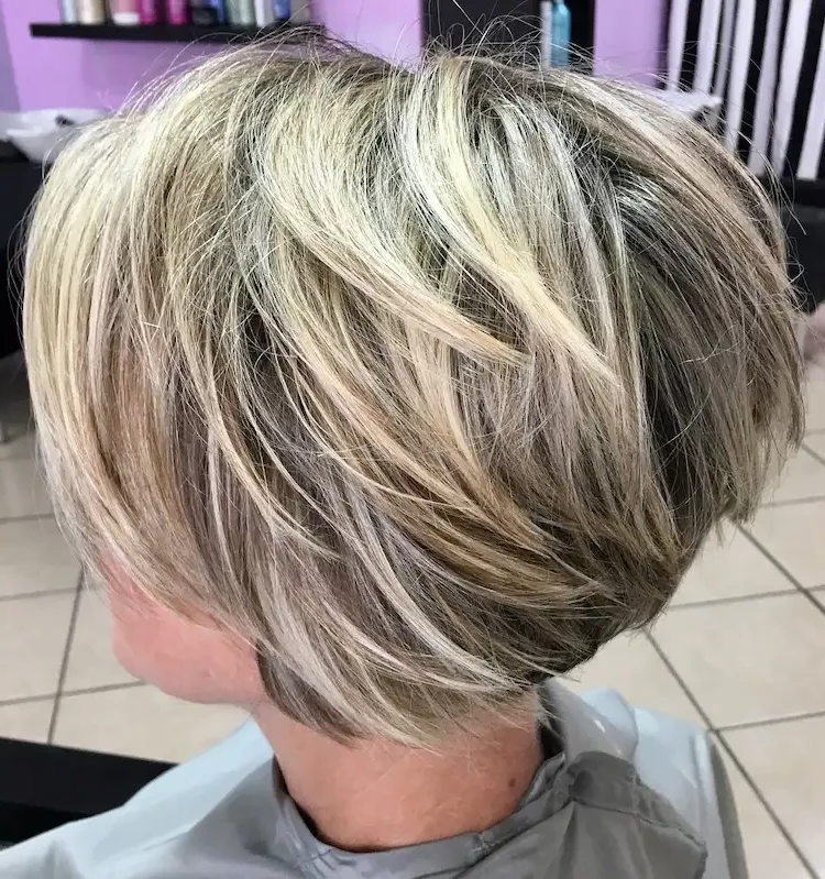 Short Bob Hairstyle looks excellent on ladies 50+