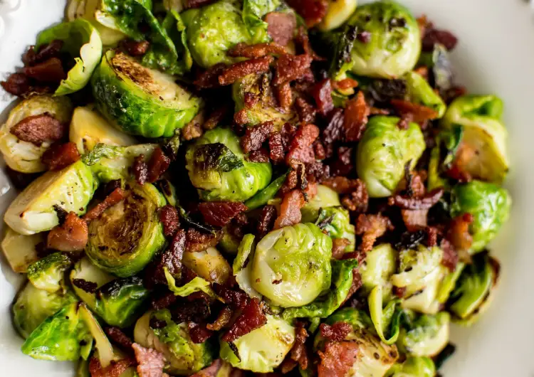 bacon brussel sprouts delicious side dish