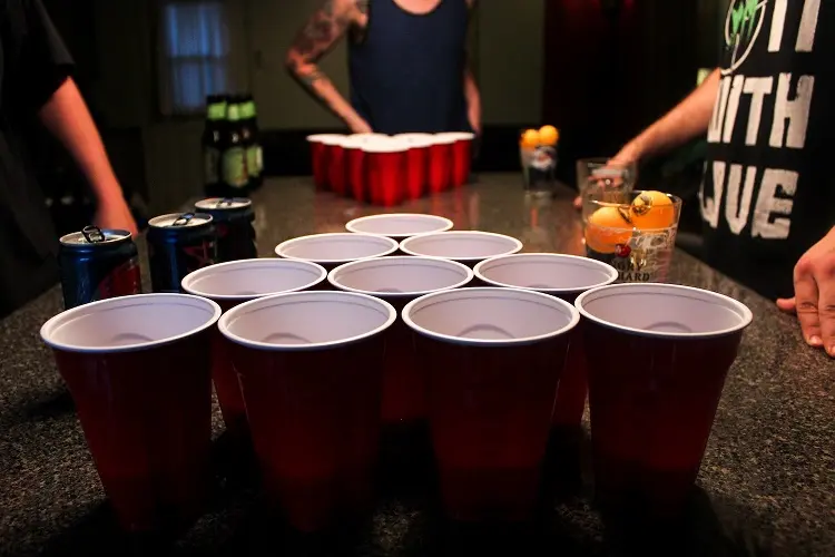 bear pong new years eve party games for adults drinking funny have fun
