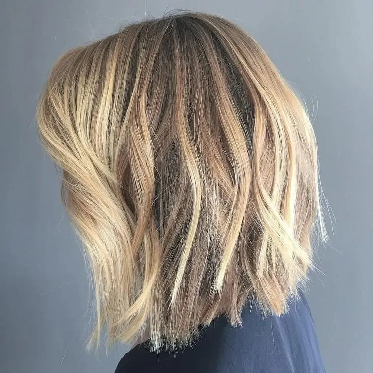 blonde feathered long bob_blonde lob with layeres