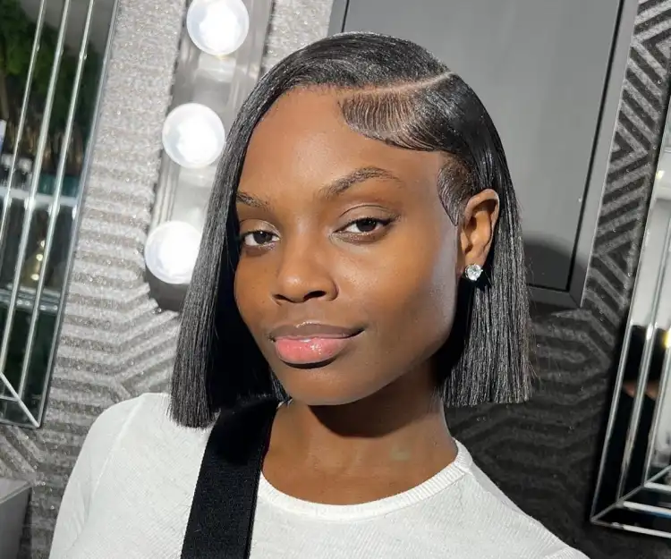 long bob hairstyles for black women with weave