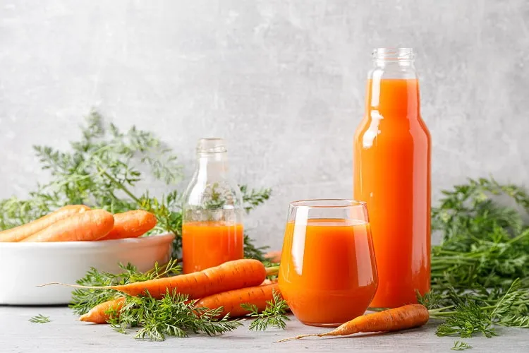 carrot juice for red hair_carrot juice benefits
