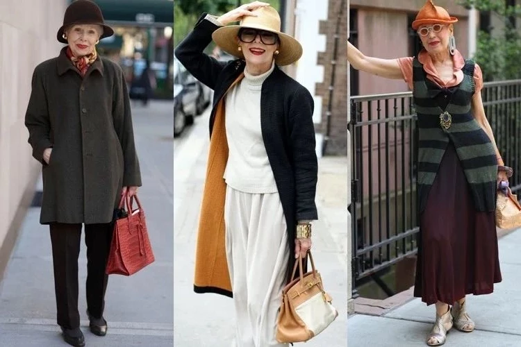 chic clothes for elderly ladies