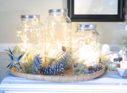 christmas crafts with jars homemade decorations indoor outdoor ideas easy quick to make