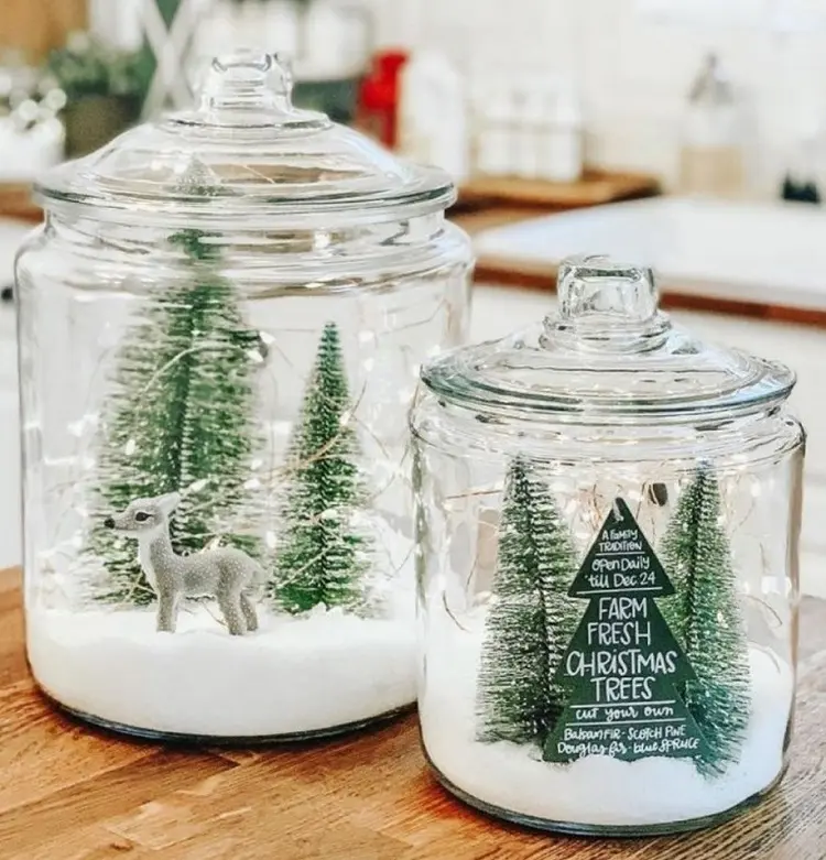 christmas jar decoration craft how to make it simple easy ideas trends fake snow