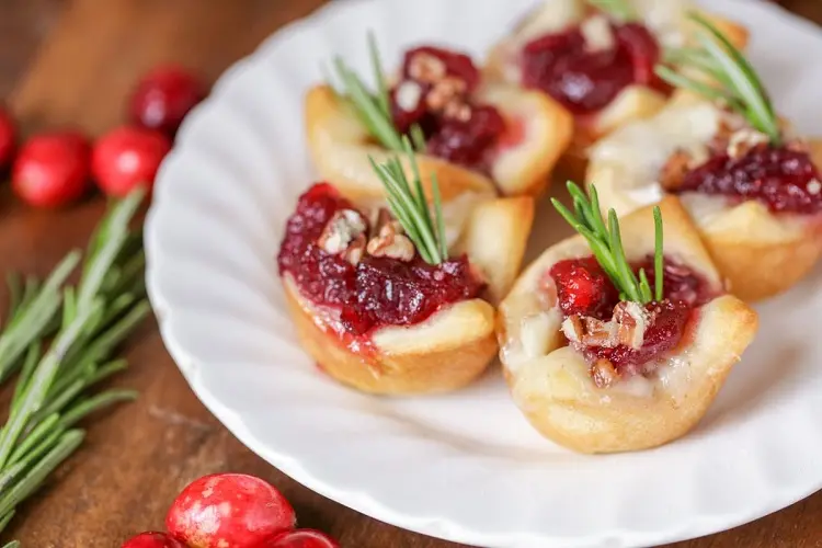cranberry brie bites recipe finger food for a party ideas easy delicious how to make it