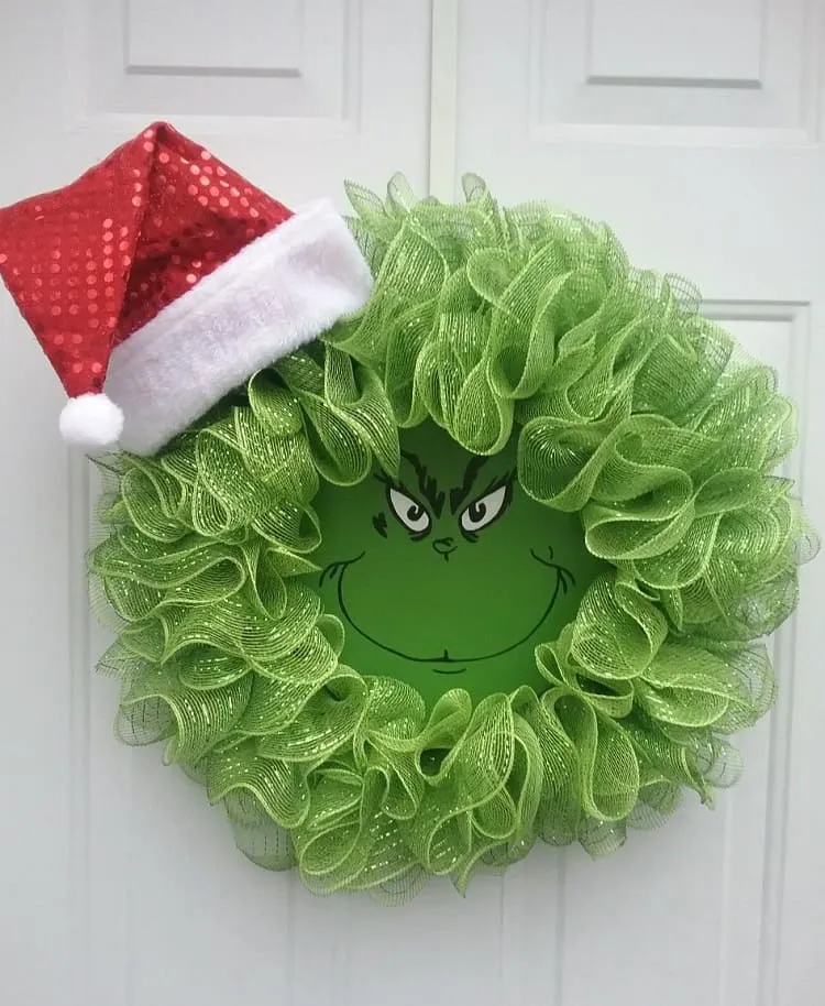 deco mesh wreaths_grinch wreath