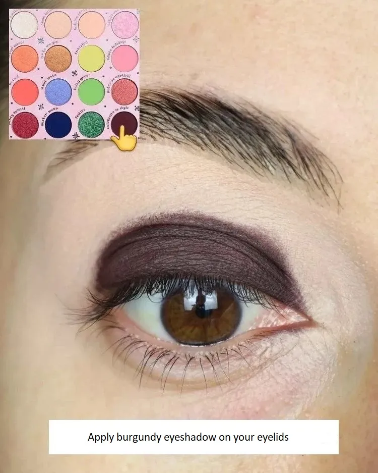 easy christmas makeup tutorial