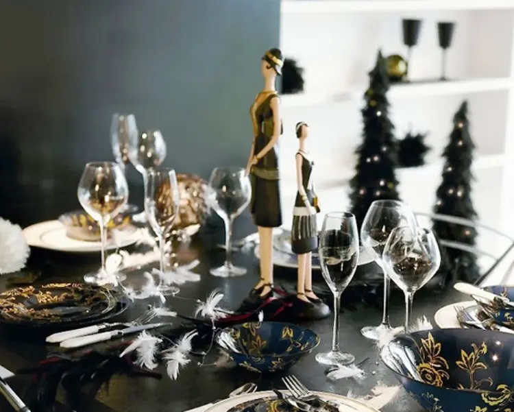 fashion mode decorations for new years eve table ideas very trendy and easy