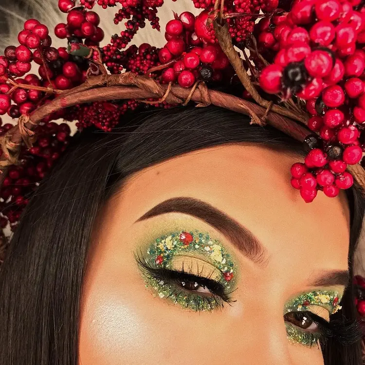 festive makeup idea