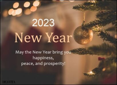 happiness peace prosperity for the new year