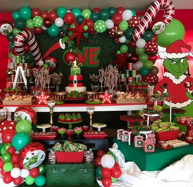 holiday party themes_how the grinch stole christmas party theme