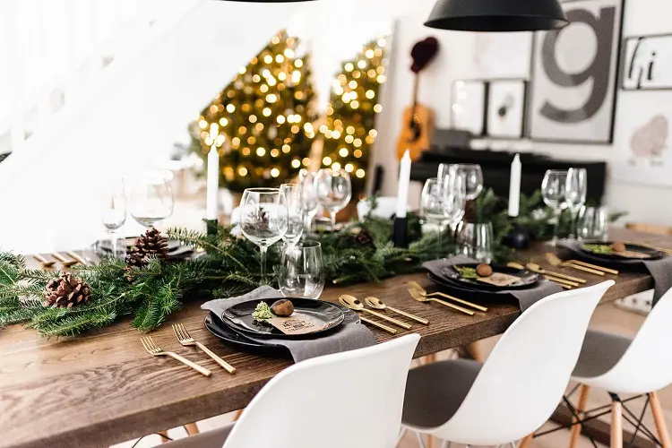how to decorate your table on new years eve ideas simple easy to make at home