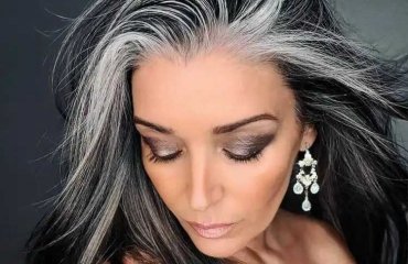 how to enhance salt and pepper grey hair long straight black white hair useful tips styling ideas