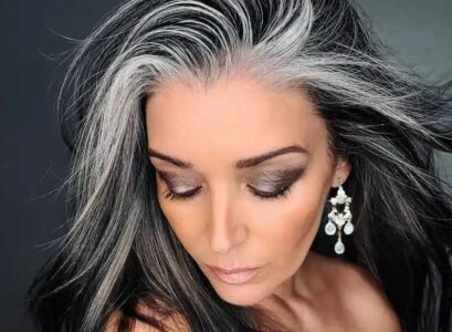 how to enhance salt and pepper grey hair long straight black white hair useful tips styling ideas